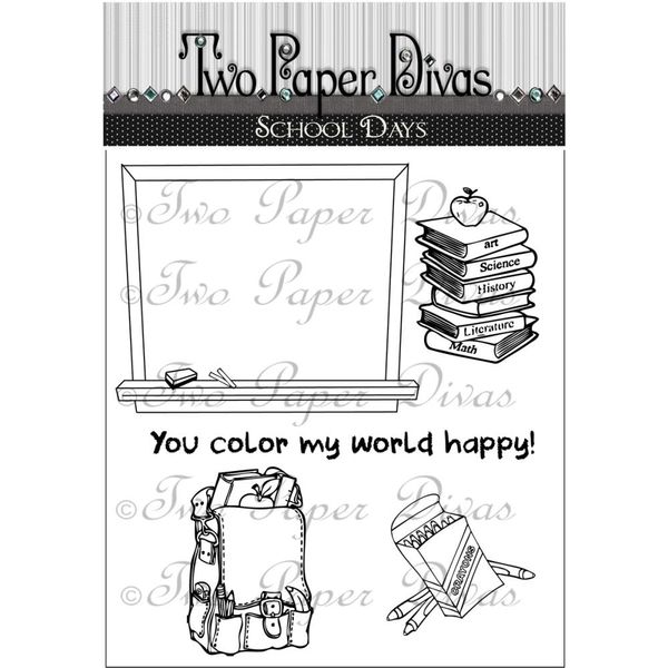 School Days Stamps