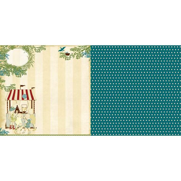 WonderFall A Sweet Stop - 25 Pcs of 12" x 12" Paper