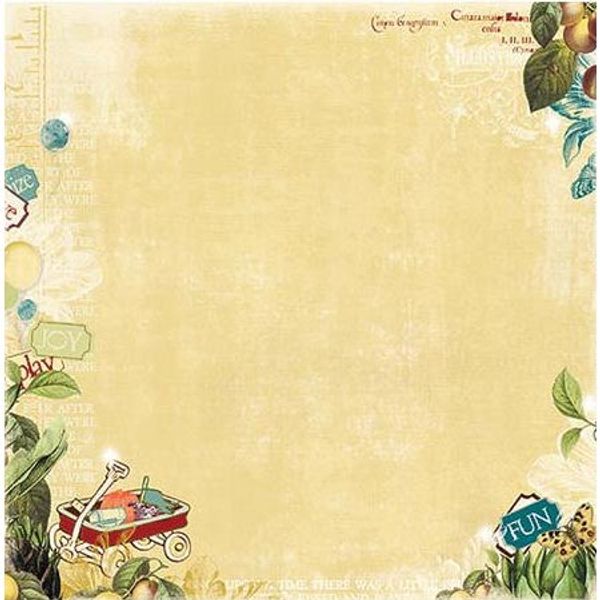 WonderFall Playtime - 25 Pcs of 12" x 12" Paper