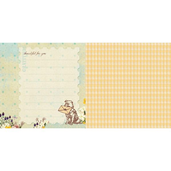Western Romance Gratitude - 25 Pcs of 12" x 12" Paper