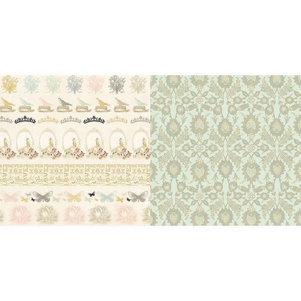 In Love Something Old - 25 Pcs of 12" x 12" Paper