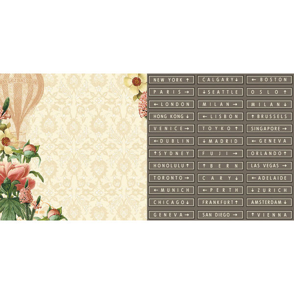 Park Drive My Town - 25 Pcs of 12" x 12" Paper