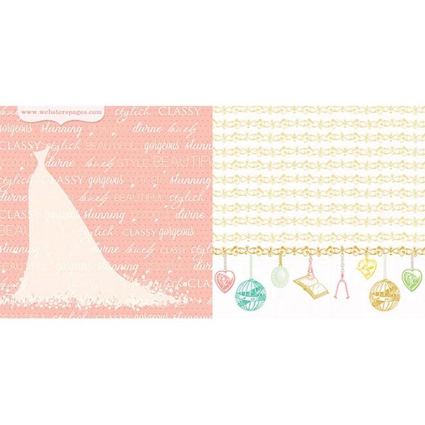 Growing Up Girl Dress to Impress - 25 Pcs of 12" x 12" Paper