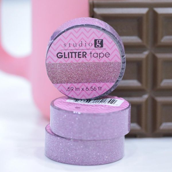 Purple - Glitter Washi Tape