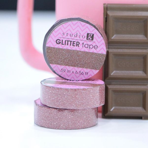 Red - Glitter Washi Tape