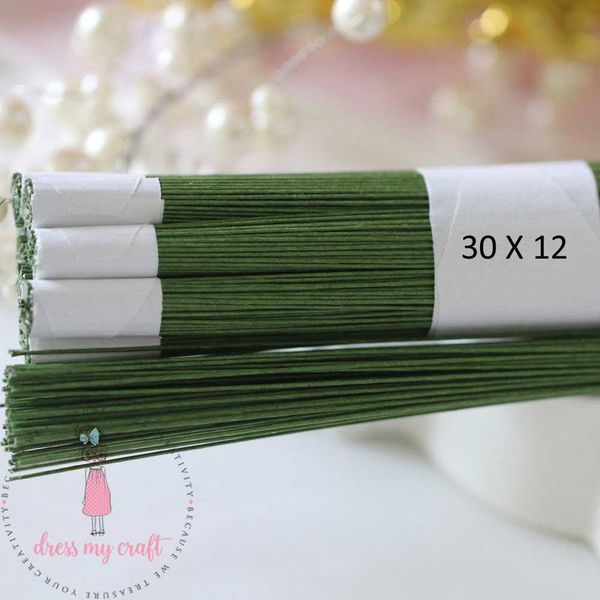 Flower Making Green Wire - 30 x 12