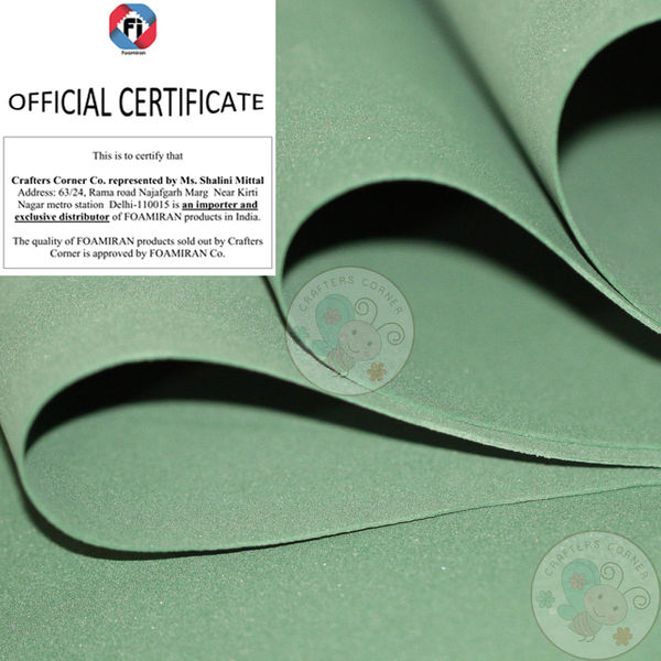 Foamiran Sheet - Green (Special Color)