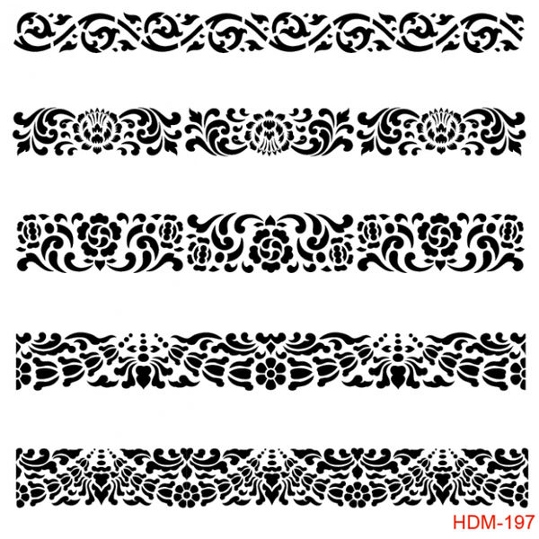 HDM197 - Home Decor Midi Stencil