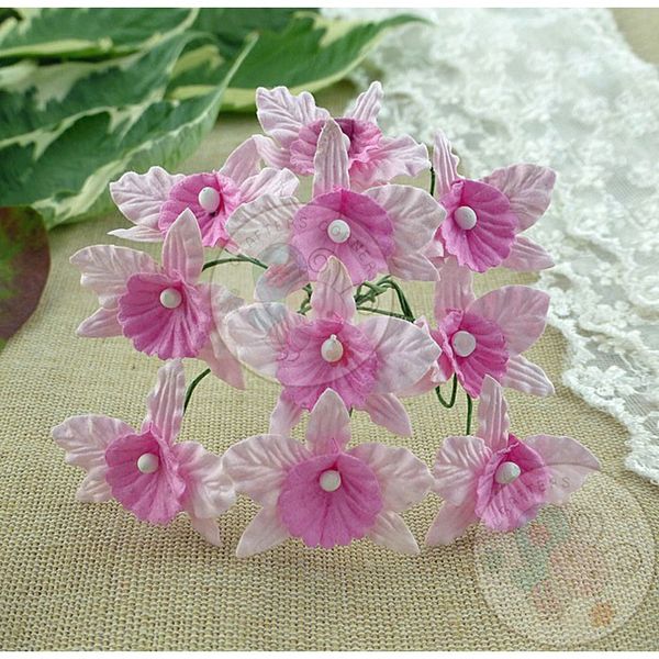 Baby Pink and Pink - Orchids Combo