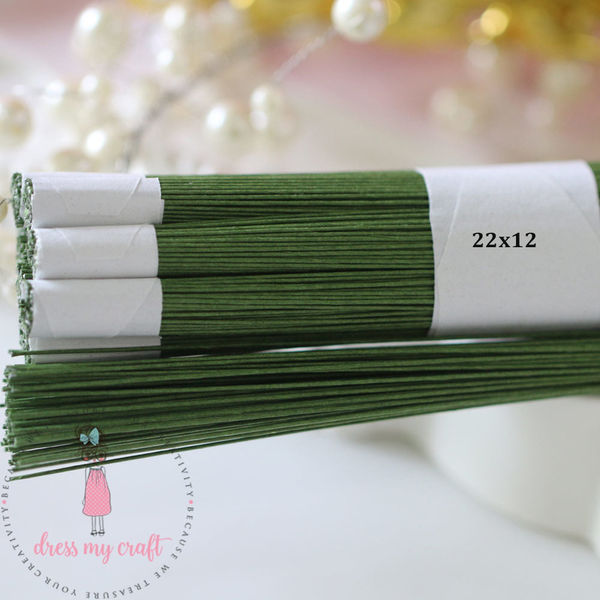 Flower Making Green Wire - 22 x 12